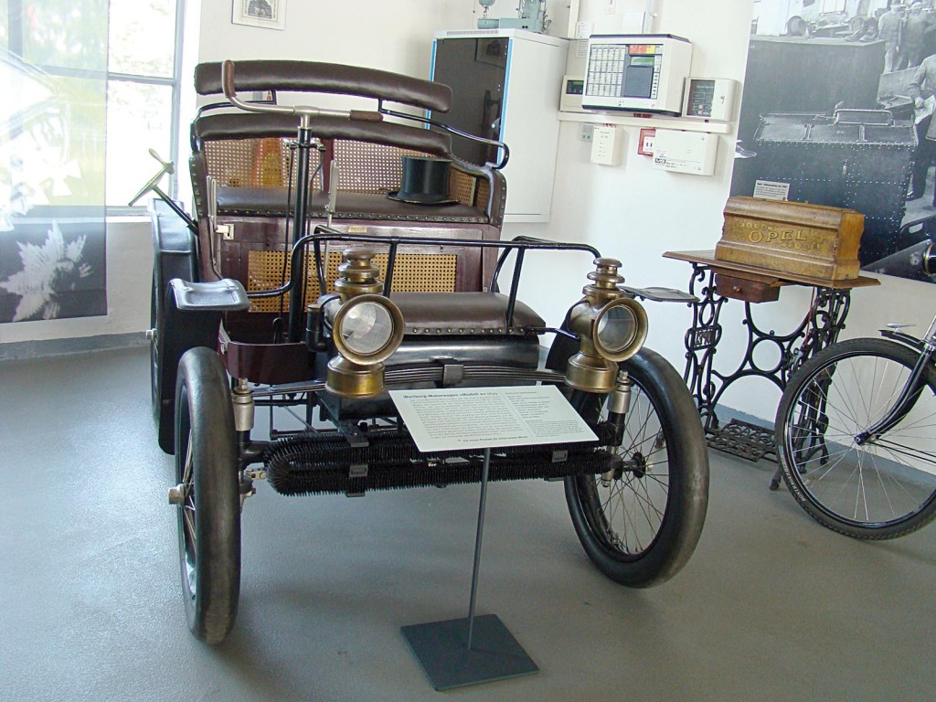 Wartburg Motorwagen Modell 2 von 1899